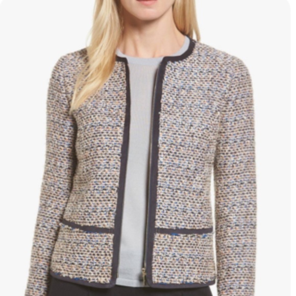 Hugo Boss Multicolor Tweed Blazer - Picture 1 of 12